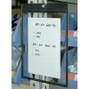 Aigner Label Holder JTH0609 Job Ticket Holder, 6 x 9 Inch, Clear, Black Edge, 25/Box - One-stop shop for professional tools and equipment.