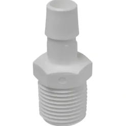 Airgap ET170-009 3/4-inch MIPT x 1/2-inch WHITE PP BARB INSERT STRAIGHT - One-stop shop for professional tools and equipment.