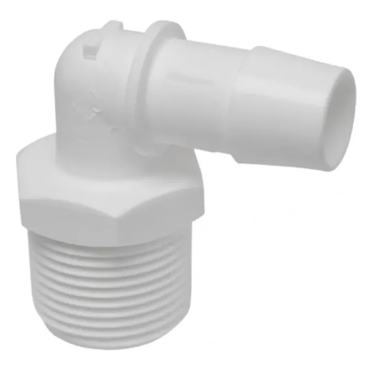 Airgap ET170-008 1/2-inch MIPT x 5/8-inch WHITE PP BARB INSERT 90; ELBOW - One-stop shop for professional tools and equipment.