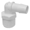 Airgap ET170-006 1/2-inch MIPT x 1/2-inch WHITE PP BARB INSERT 90; ELBOW - One-stop shop for professional tools and equipment.