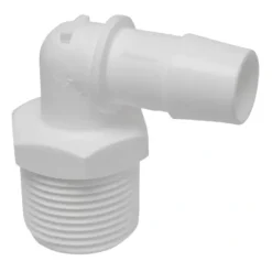 Airgap ET170-006 1/2-inch MIPT x 1/2-inch WHITE PP BARB INSERT 90; ELBOW - One-stop shop for professional tools and equipment.
