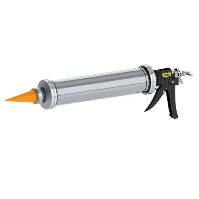 Albion Engineering 103-16U 80oz Ultra Manual Bulk Gun w/ Orange Cone Nozzles - One-stop shop for professional tools and equipment.