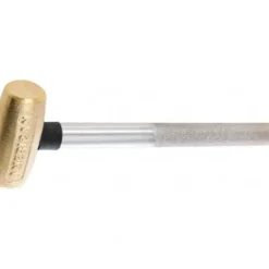 American Hammer AM1BRPG Non-Marring Hammer, 1 lb, 1-1/8& Face Dia, Brass Head - One-stop shop for professional tools and equipment.