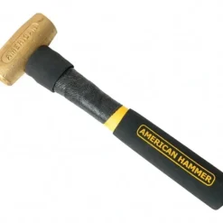 American Hammer AM3BRXAG Dead Blow Hammer, 3 lb Head, 1-3/4& Face Dia, Aluminum Head - One-stop shop for professional tools and equipment.