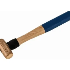 American Hammer AM3BZWG Non-Marring Hammer, 3 lb, 1-1/2& Face Dia, Bronze Head - One-stop shop for professional tools and equipment.