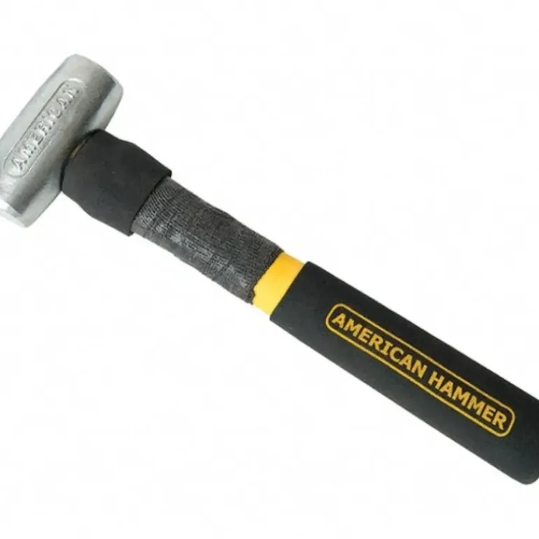 American Hammer AM2LNXFG Non-Marring Hammer, 2 lb, 1-1/2& Face Dia, Lead Head - One-stop shop for professional tools and equipment.