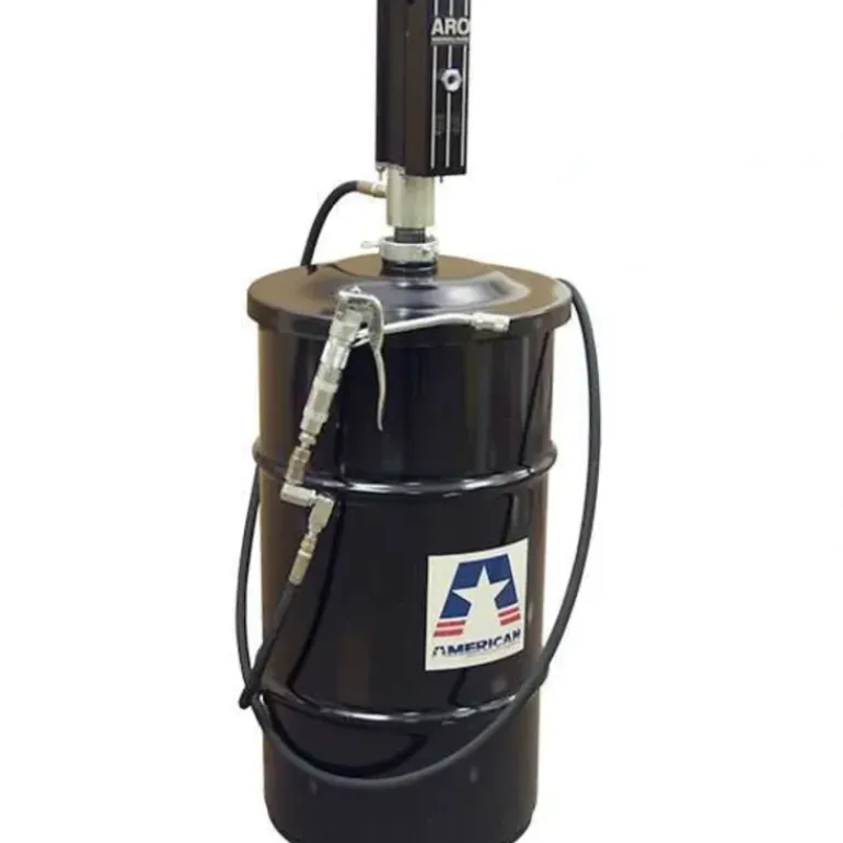 American Lube LP2004-1-B Stationary Grease Pump Package for 120-Pound Container - One-stop shop for professional tools and equipment.