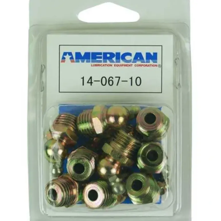 American Lube 14-067-10 10 Piece 14-067 Grease Fitting Display Pack - One-stop shop for professional tools and equipment.