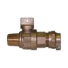 A.Y. McDonald 5140-087 74101Bcap-44 2 Ball Corp/Curb Awwa X Pvc - Nl - One-stop shop for professional tools and equipment.