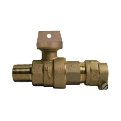 A.Y. McDonald 5133-433 74104B-22Ft 2 Ball Corp/Curb Mnpt X Cts Ft -Nl - One-stop shop for professional tools and equipment.
