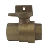 A.Y. McDonald 5132-179 76111W 3/4X5/8X3/4X3.75 Ball Curb L/Chk Fnpt X Fnpt - Nl - One-stop shop for professional tools and equipment.