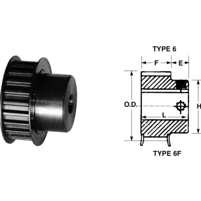 Bando P34-S14M-60 STS MPB Timing Belt Pulley - One-stop shop for professional tools and equipment.