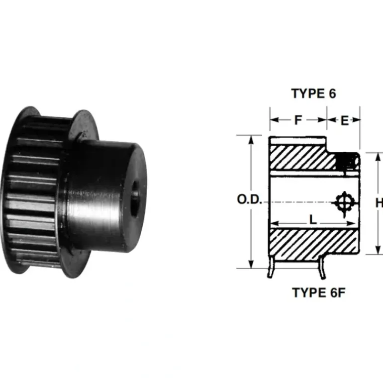 Bando P34-S14M-40 STS MPB Timing Belt Pulley - One-stop shop for professional tools and equipment.