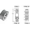 Bando TL48H300 TL Timing Belt Pulley (3020) - One-stop shop for professional tools and equipment.