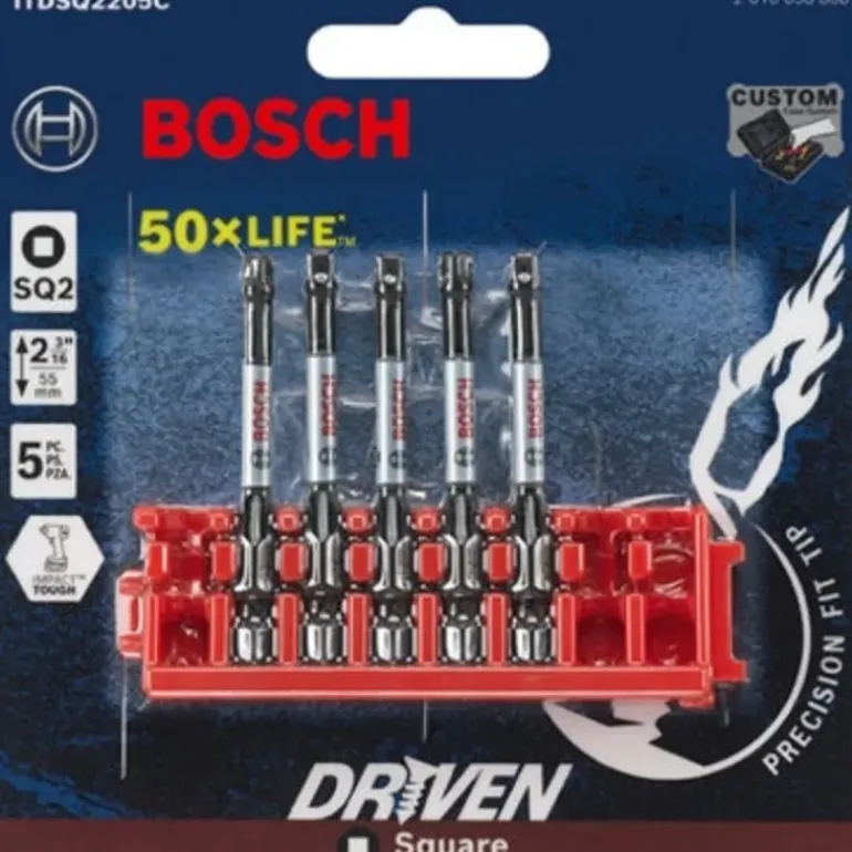 Bosch ITDSQ2205C Impact Tough Sq2 2& 5Pk Clip - One-stop shop for professional tools and equipment.
