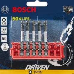 Bosch ITDT25205C Impact Tough T25 2& 5Pk Clip - One-stop shop for professional tools and equipment.