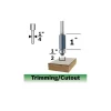 Bosch 85266MC Ct 1/2 X 1 Flush Trim W/Bb 2F 1/4S - One-stop shop for professional tools and equipment.