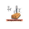 Bosch 85230MC Ct 5/8 X 5/8 Straight 2F 1/4S - One-stop shop for professional tools and equipment.