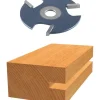 Bosch 85529M 1/8 In. Carbide Tipped 3-Wing Slotting Cutter Bit - One-stop shop for professional tools and equipment.