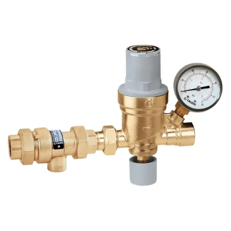 Caleffi 573009A COMBO AutoFill™ 1/2& Sweat Inlet X 1/2& NPT Outlet ASSE 1012 - One-stop shop for professional tools and equipment.