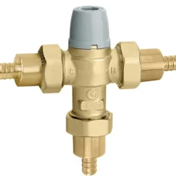 Caleffi 521367A TubMixer™ 1& PEX crimpASSE 1070 Anti-Scald - One-stop shop for professional tools and equipment.