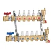 Caleffi 6686F5S1A TwistFlow™ Radiant Manifold Assembly 6 loop 1& - One-stop shop for professional tools and equipment.