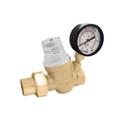 Caleffi 533951HA PressCal™ Compact PRV ASSE 1003, Single Union 3/4& sweat union in, FNPT out, gauge - One-stop shop for professional tools and equipment.