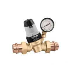 Caleffi 535691HA PressCal™ PRV ASSE 1003, 2& Press w/ Pressure Gauge - One-stop shop for professional tools and equipment.