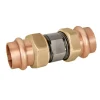 Caleffi NA51256 Dual Union Serviceable low lead check ¾& press - One-stop shop for professional tools and equipment.