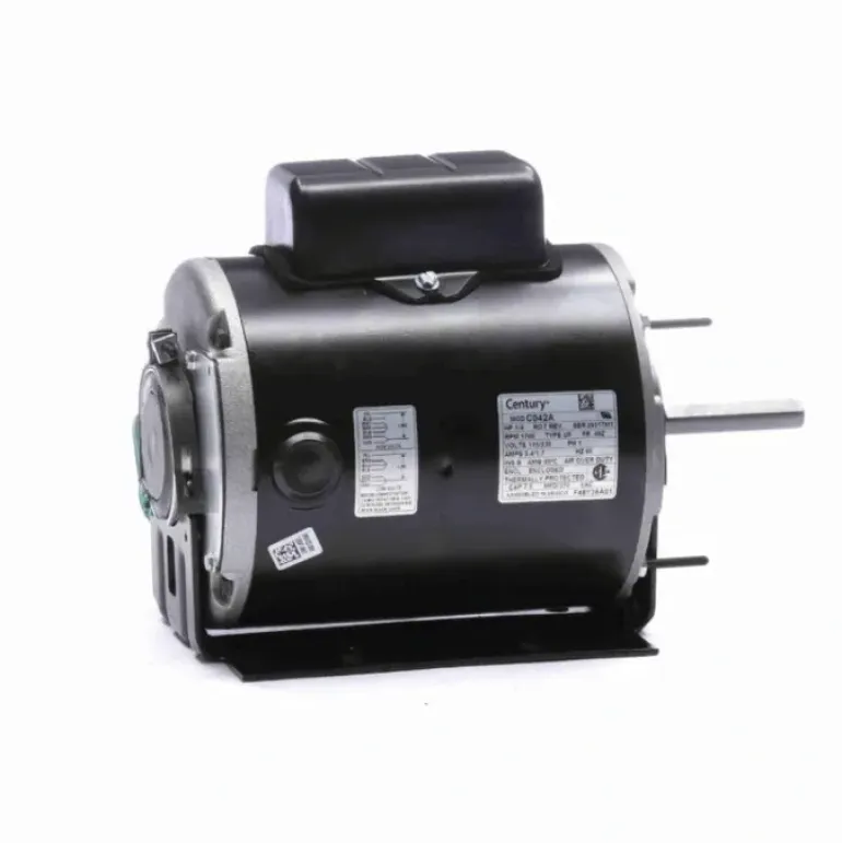 Century Direct Drive Fan Motor, 1/3 HP, 1 Ph, 60 Hz, 115/230 V, 48Z Frame, TEAO - C043A - One-stop shop for professional tools and equipment.