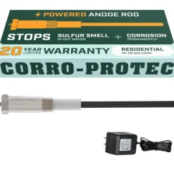 Corro-Protec 96386 Powered Titanium Anode Rod for 10-39 Gallon Tanks - One-stop shop for professional tools and equipment.