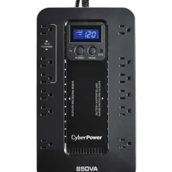 CyberPower EC850LCD Ecologic 850VA/510W Energy Efficient LCD Desktop ECO UPS - 850 VA/510 W - Desktop - 6 Minute Half Load - 12 x NEMA 5-15R - One-stop shop for professional tools and equipment.