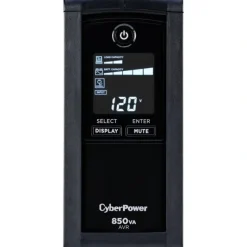 CyberPower Intelligent LCD CP850AVRLCD 850 VA Tower UPS - 850VA/510W - 1 Minute Full Load - 5 x NEMA 5-15R - Battery/Surge-protected, 4 x NEMA 5-15R - Surge-protected - One-stop shop for professional tools and equipment.
