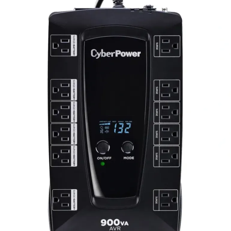 CyberPower Intelligent LCD Series AVRG900LCD 900VA 480W UPS - 900 VA/480 W - 120 V AC - 2 Minute - Compact - 2 Minute - 12 x NEMA 5-15R - One-stop shop for professional tools and equipment.