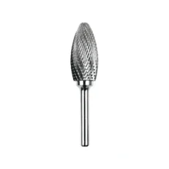 Dedeco 12414 Carbide Bur D/C Flame 1/4 x 3/4 x 1-5/8 (SH-7) 1/Unit - One-stop shop for professional tools and equipment.