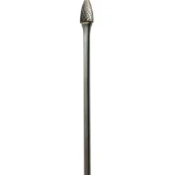Dedeco 13638 Carbide Bur D/C Tree - Point 1/4 x 1/2 x 1 (SG-5L6) 1/Unit - One-stop shop for professional tools and equipment.