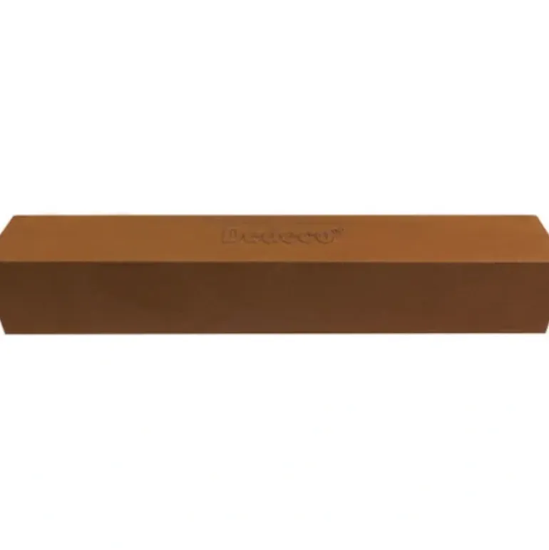 Dedeco 0196 Rubber Abrasive Block/Stick 6 x 1 x 1 - Brown Extra Coarse Aluminum Oxide 1/Unit - One-stop shop for professional tools and equipment.