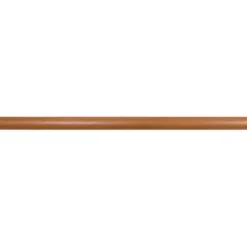 Dedeco 0226 Rubber Abrasive Block/Stick Round 6 x 1/4 - Brown Extra Coarse Aluminum Oxide 1/Unit - One-stop shop for professional tools and equipment.