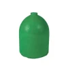 Dedeco 0113 Rubber Abrasive Cone - Bullet 1 x 3/4 - Green Medium Silicon Carbide 1/Unit - One-stop shop for professional tools and equipment.