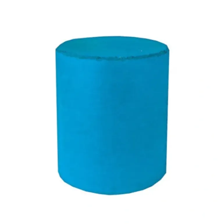 Dedeco 0100 Rubber Abrasive Cone - Cylinder 1 x 7/8 - Blue Extra Fine Silicon Carbide 1/Unit - One-stop shop for professional tools and equipment.