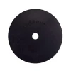 Dedeco 0152 Rubber Abrasive Wheel 4 x 1/2 x 1/2 - Black Coarse Silicon Carbide 1/Unit - One-stop shop for professional tools and equipment.