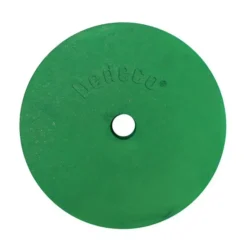 Dedeco 0138 Rubber Abrasive Wheel 3 x 1/4 x 1/4 - Green Medium Silicon Carbide 1/Unit - One-stop shop for professional tools and equipment.