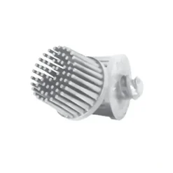 Dedeco 1871 Sunburst 3 E-Z Loc Brushes White 120 Grit Size (A/O) 10/Bx - One-stop shop for professional tools and equipment.