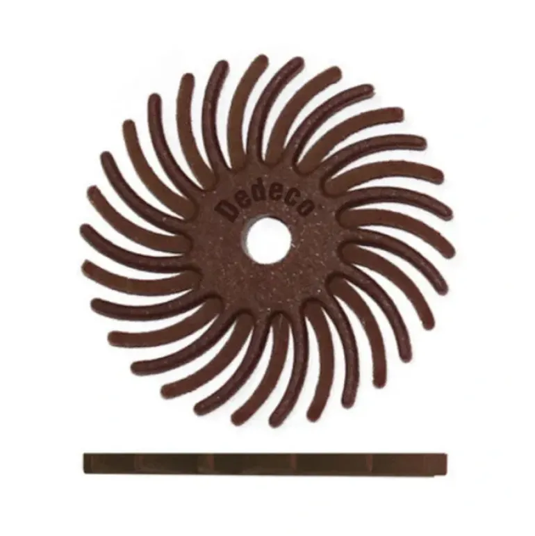 Dedeco 1271 Sunburst 1 TC Discs Brown 36 Grit Size (A/O) 12/Bx - One-stop shop for professional tools and equipment.