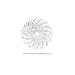 Dedeco 1244 Sunburst 7/8 TC Discs White 120 Grit Size (A/O) 48/Bx - One-stop shop for professional tools and equipment.