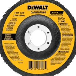 Dewalt DAAB7GPW05 4-1/2& X 7/8& Power Wheel Non-Woven Flap Disc - One-stop shop for professional tools and equipment.