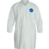Dupont TY211S-4XL Tyvek Lab Coat Snap Front- Elastic Wrists (30 EA) - One-stop shop for professional tools and equipment.