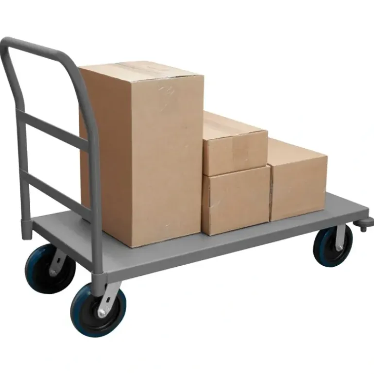 Durham EPTRB24368PU95 PLATFORM TRUCK, CORNER BUMPERS, 3600 LBS. CAPACITY, 24 X 36 - One-stop shop for professional tools and equipment.