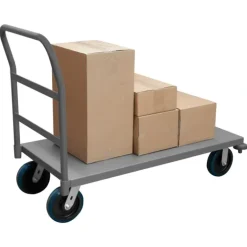 Durham EPTRB24488PU95 PLATFORM TRUCK, CORNER BUMPERS, 3600 LBS. CAPACITY, 24 X 48 - One-stop shop for professional tools and equipment.