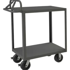 Durham RSCE-3048-2-3.6K-ALD-95 STOCK CART, 2 SHELF, ERGONOMIC HANDLE, 30-1/4 X 54-1/4 X 43-3/8 - One-stop shop for professional tools and equipment.